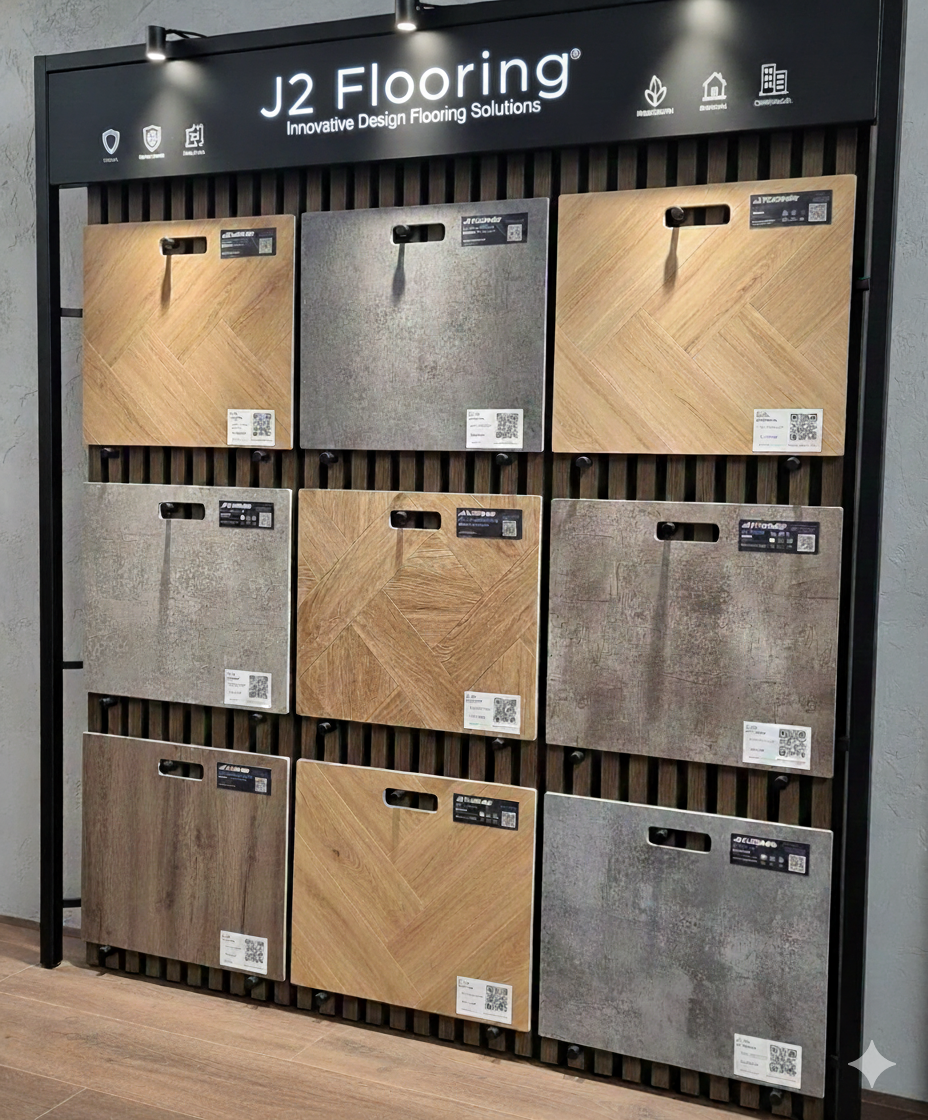 J2 Flooring Sample Stand